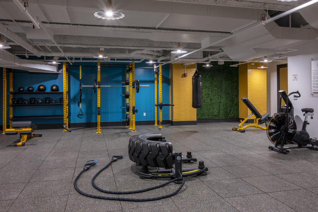 STATE-OF-THE ART FITNESS CENTER